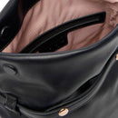 Borsa Donna a Spalla LIU JO effetto Bottalato Nero con Borchie Laterali
