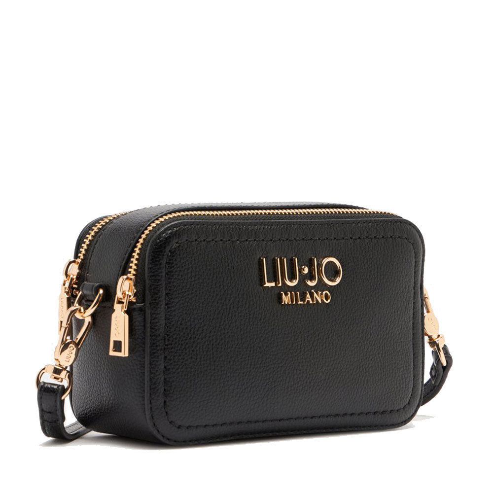 Borsa Donna a Tracolla LIU JO effetto Bottalato Nera