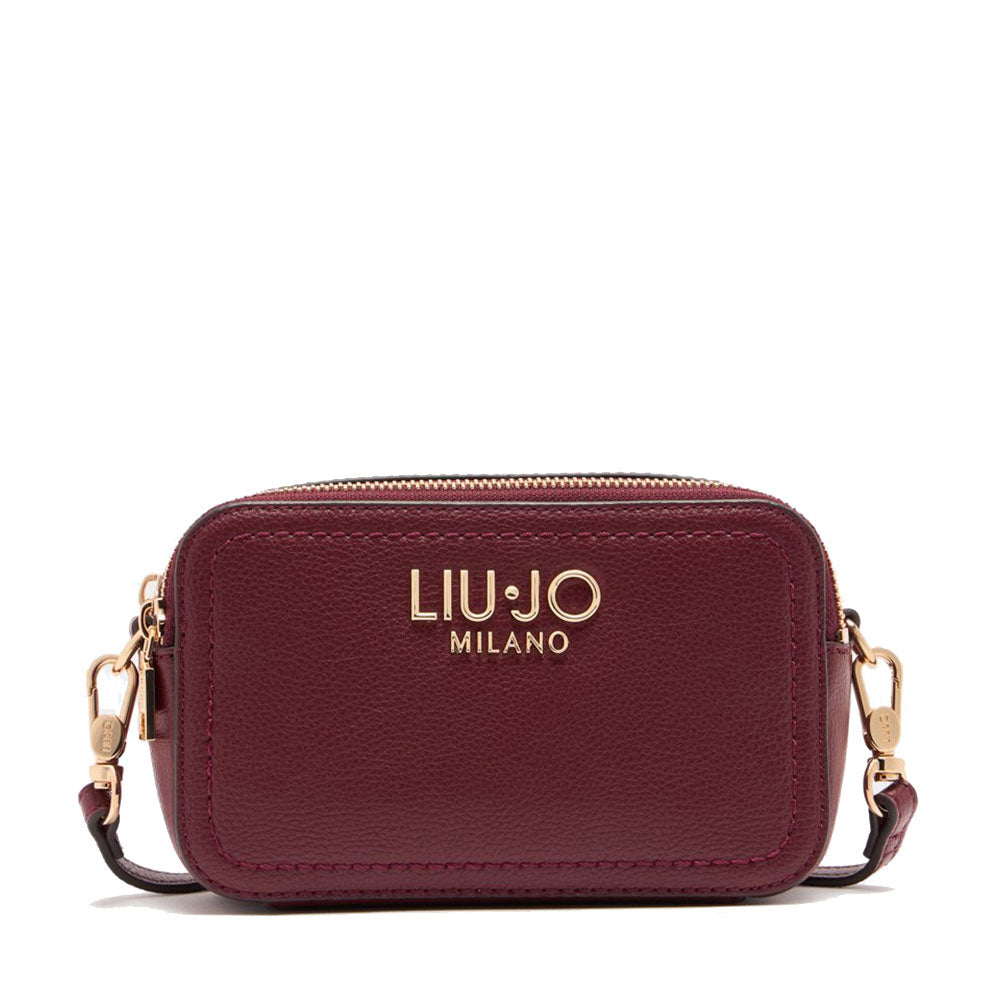 Borsa Donna a Tracolla LIU JO effetto Bottalato Red Wine