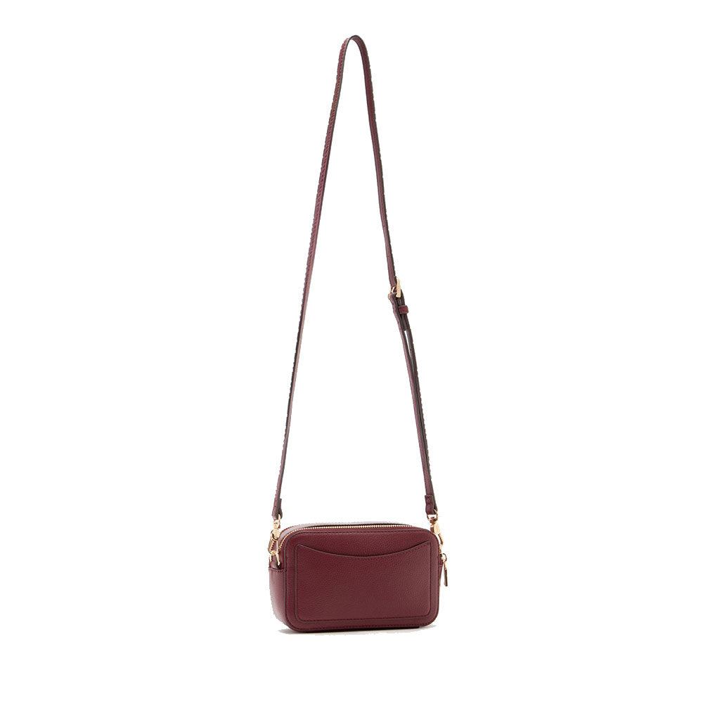 Borsa Donna a Tracolla LIU JO effetto Bottalato Red Wine