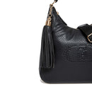 Hobo Bag a Spalla LIU JO Better con Logo e Nappa Nera