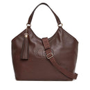 Tote Bag a Spalla LIU JO Better Moro Light con Logo e Nappa