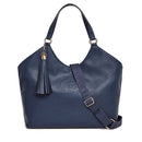 Tote Bag a Spalla LIU JO Better Dress Blue con Logo e Nappa