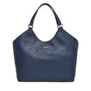 Tote Bag a Spalla LIU JO Better Dress Blue con Logo e Nappa