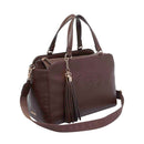 Bauletto Donna a Mano LIU JO Better Moro Light con Logo e Nappa