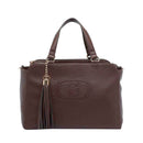 Bauletto Donna a Mano LIU JO Better Moro Light con Logo e Nappa