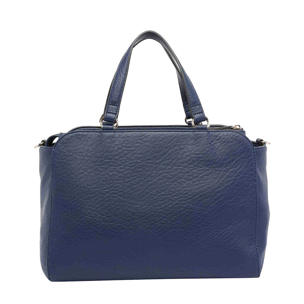Bauletto Donna a Mano LIU JO Better Blu con Logo e Nappa