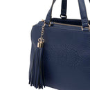 Bauletto Donna a Mano LIU JO Better Blu con Logo e Nappa