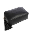 Borsa a Tracolla LIU JO Better con Logo e Nappa Nero