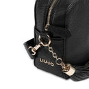 Borsa a Tracolla LIU JO Better con Logo e Nappa Nero