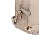 Borsa a Tracolla LIU JO Better con Logo e Nappa Beige