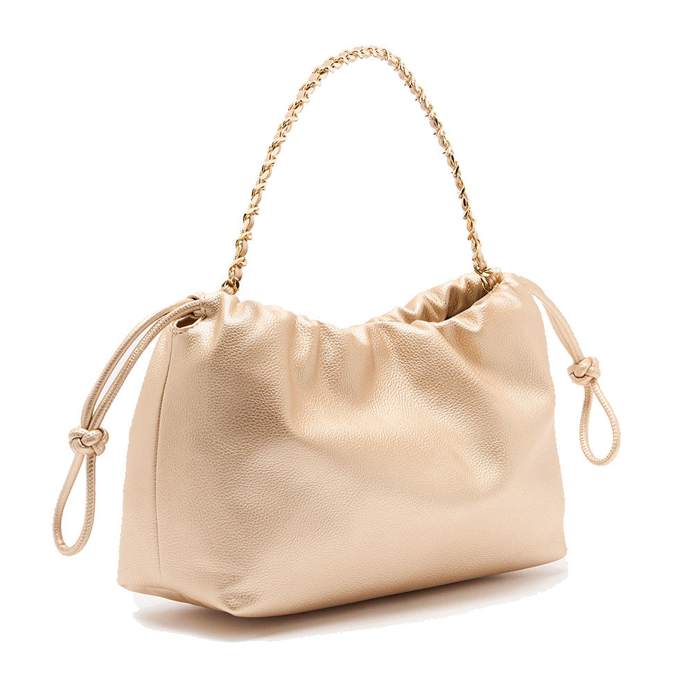 Borsa a Spalla con Catena LIU JO Better Light Gold