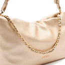 Borsa a Spalla con Catena LIU JO Better Light Gold