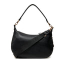 Hobo Bag Media con Tracolla LIU JO Better effetto Bottalato Nera