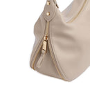 LIU JO Better Medium Hobo Bag mit Schulterriemen in einem getrommelten Beige-Effekt