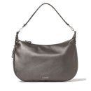 Hobo Bag Large con Tracolla LIU JO Better effetto Bottalato Antracite Metallizzato