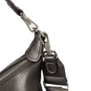 Hobo Bag Large con Tracolla LIU JO Better effetto Bottalato Antracite Metallizzato