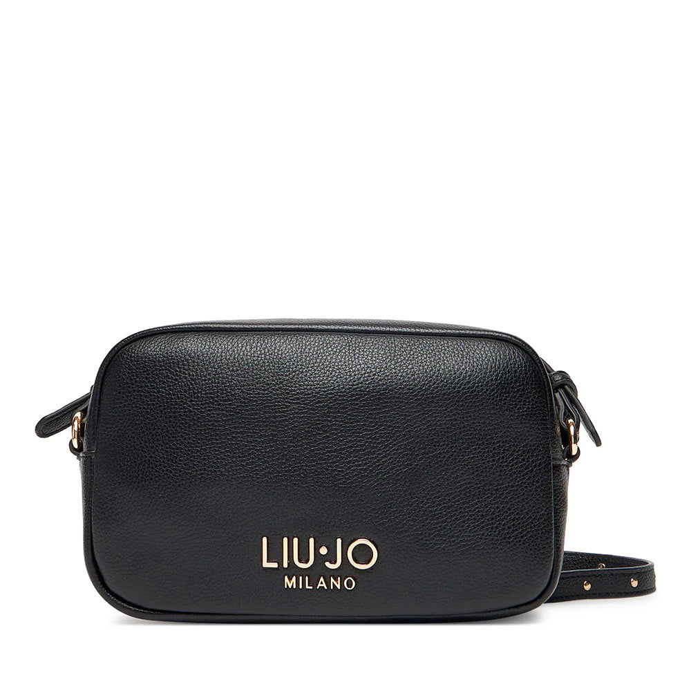 Camera Case a Tracolla LIU JO Better effetto Bottalato Nero
