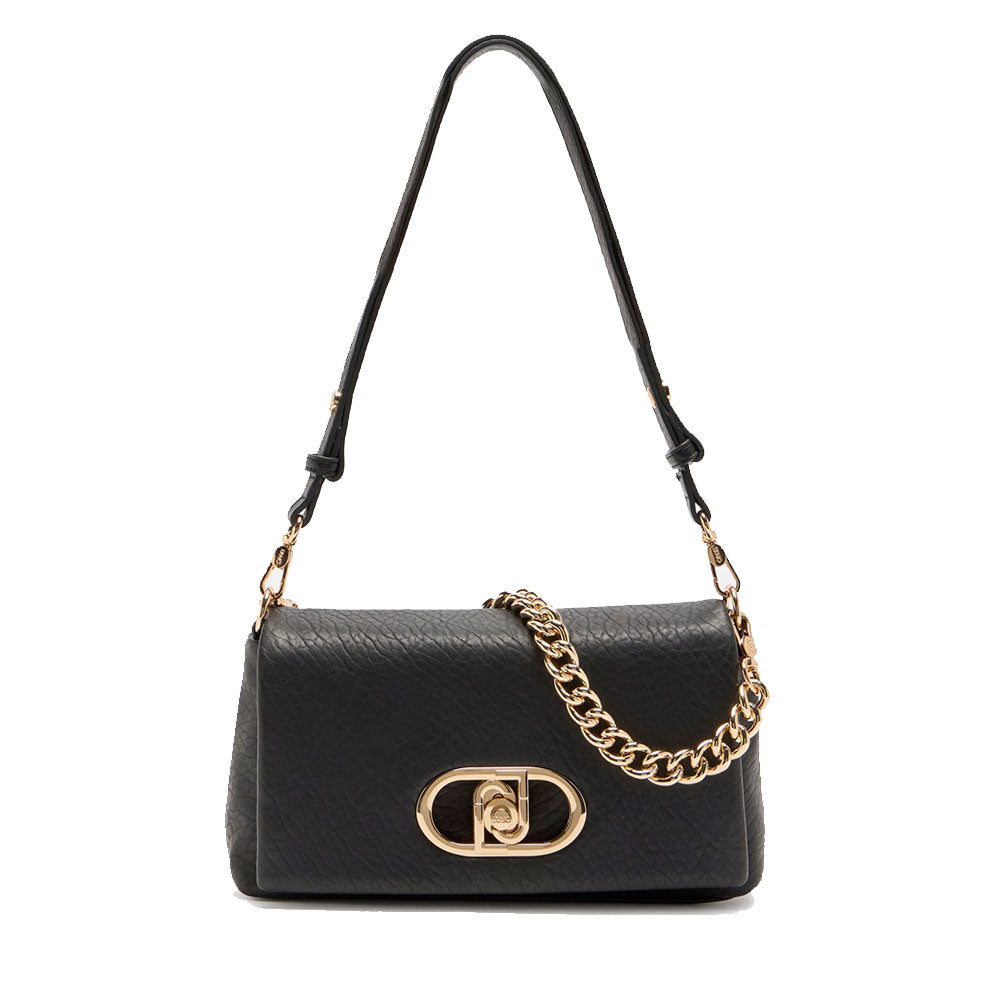Borsa a Spalla Media LIU JO linea LaPuffy Nera