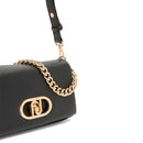 Borsa a Spalla Media LIU JO linea LaPuffy Nera