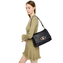 Borsa a Spalla Media LIU JO linea LaPuffy Nera