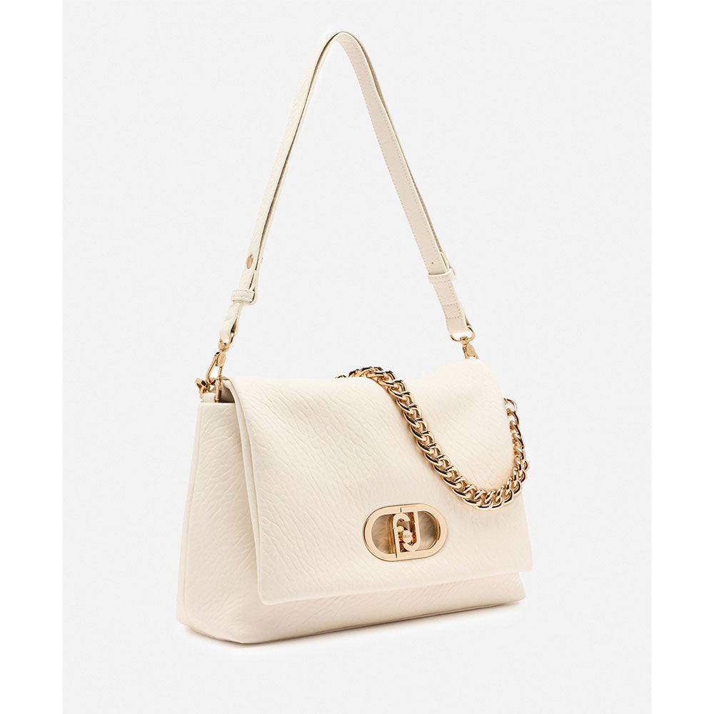 Borsa a Spalla Large LIU JO linea LaPuffy color Marmo