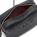 Borsa Donna a Tracolla LIU JO Better stampa Saffiano Nero
