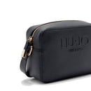 Borsa Donna a Tracolla LIU JO Better stampa Saffiano Nero