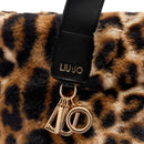 Shopping Bag Large LIU JO in Pelliccia Sintetica stampa Animalier