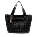 Shopping Bag Large LIU JO in Pelliccia Sintetica Nera