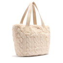 Shopping Bag Large LIU JO in Pelliccia Sintetica Beige