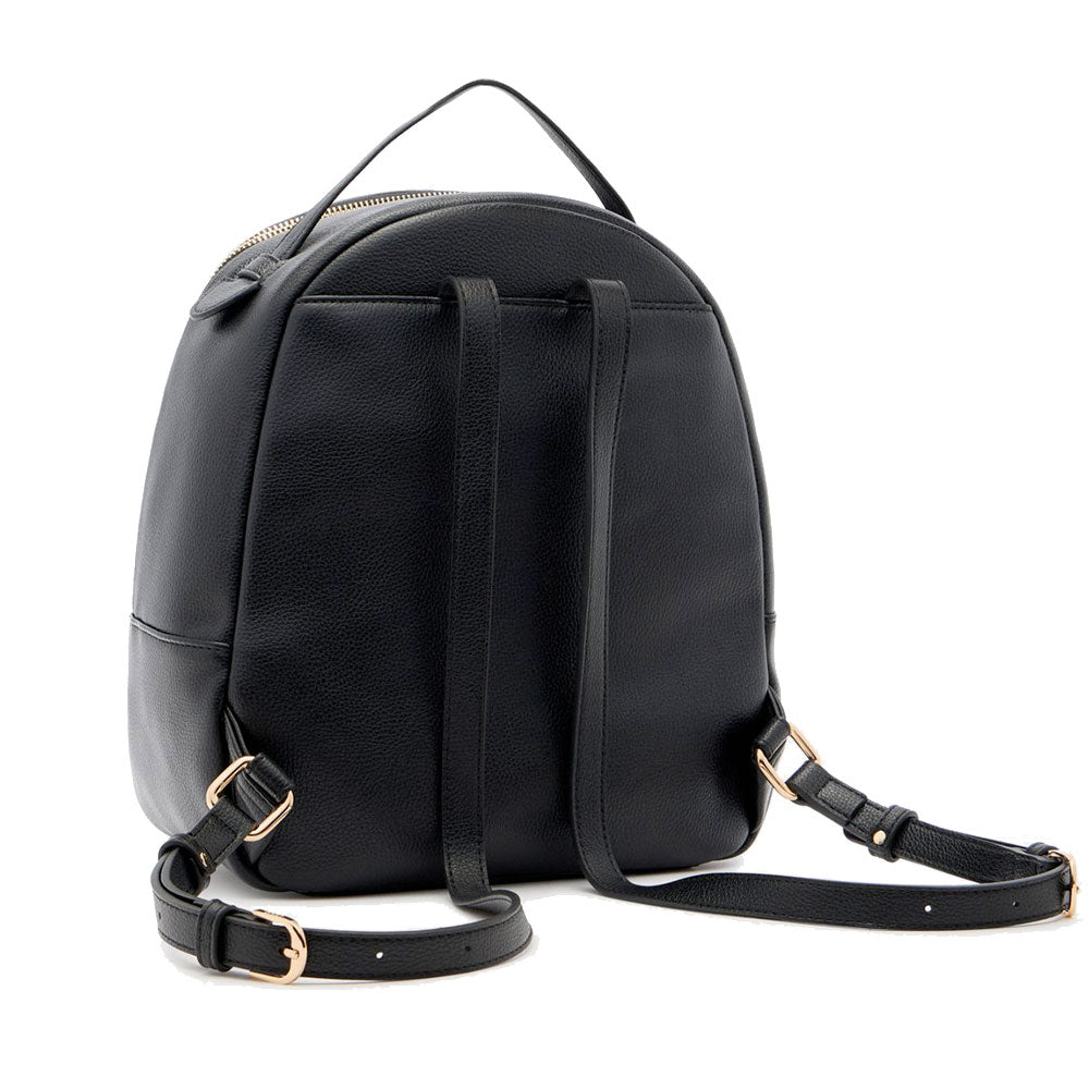 Zaino Donna LIU JO Better Effetto Bottalato con Logo in Rilievo Nero