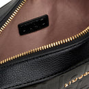 Borsa Donna a Tracolla LIU JO Better Effetto Bottalato con Logo in Rilievo Nero