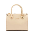 Borsa Donna a Mano Small LIU JO effetto Bottalato color Sabbia
