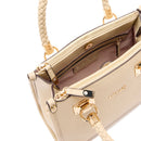 Borsa Donna a Mano Small LIU JO effetto Bottalato color Sabbia