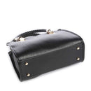 Borsa Donna a Mano Small LIU JO effetto Bottalato Nero