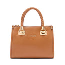 Borsa Donna a Mano Small LIU JO effetto Bottalato color Pan di Zenzero