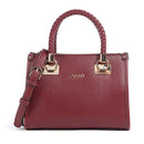 Borsa Donna a Mano Small LIU JO effetto Bottalato Red Wine