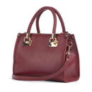 Borsa Donna a Mano Small LIU JO effetto Bottalato Red Wine