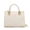 Borsa Donna a Mano Small LIU JO effetto Bottalato con Logo in Rilievo Marmo