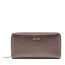 Portafoglio Donna Zip Around LIU JO Better effetto Bottalato Moro Light