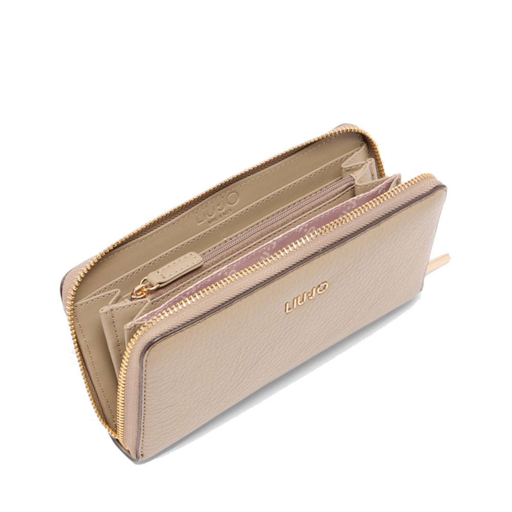 Portafoglio Donna Zip Around LIU JO Better Desert Taupe