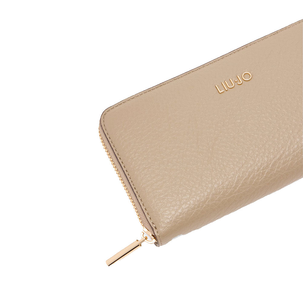 Portafoglio Donna Zip Around LIU JO Better Desert Taupe