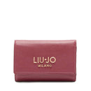 Portafoglio Donna Medio con Bottone LIU JO Better Red Wine