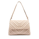 Borsa Donna a Spalla LIU JO Matelassè Beige