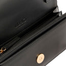 Portafoglio Donna con Catena LIU JO Better effetto Bottalato Nero