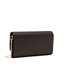 Portafoglio Donna con Catena LIU JO Better effetto Bottalato Nero