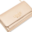 Portafoglio Donna con Catena LIU JO Better effetto Bottalato Light Gold