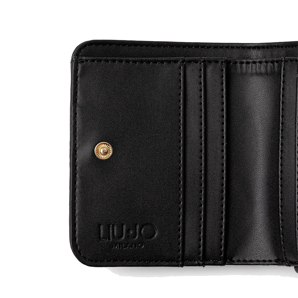 Portafoglio Donna Small con Zip LIU JO Better Nero