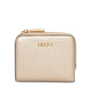 Portafoglio Donna Small con Zip LIU JO Better Light Gold